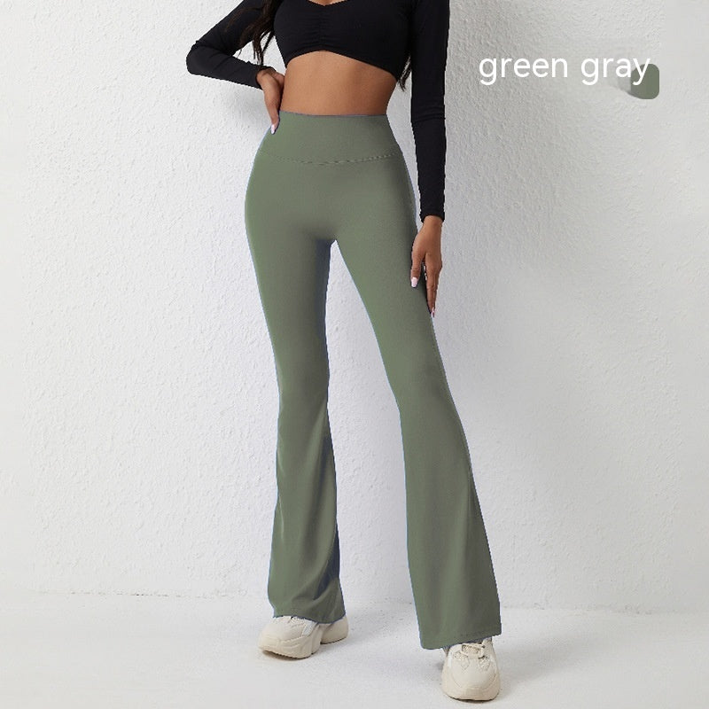 High Waisted Tight And Wide Fitness Pants