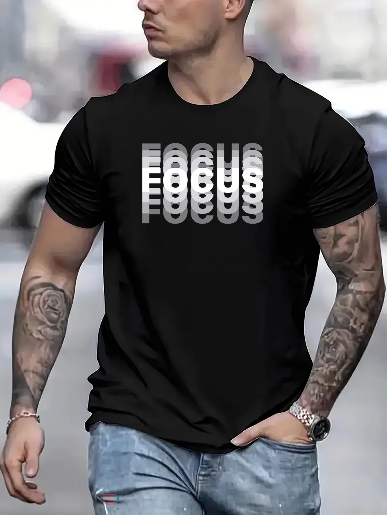 Men's T-shirt, Summer Casual