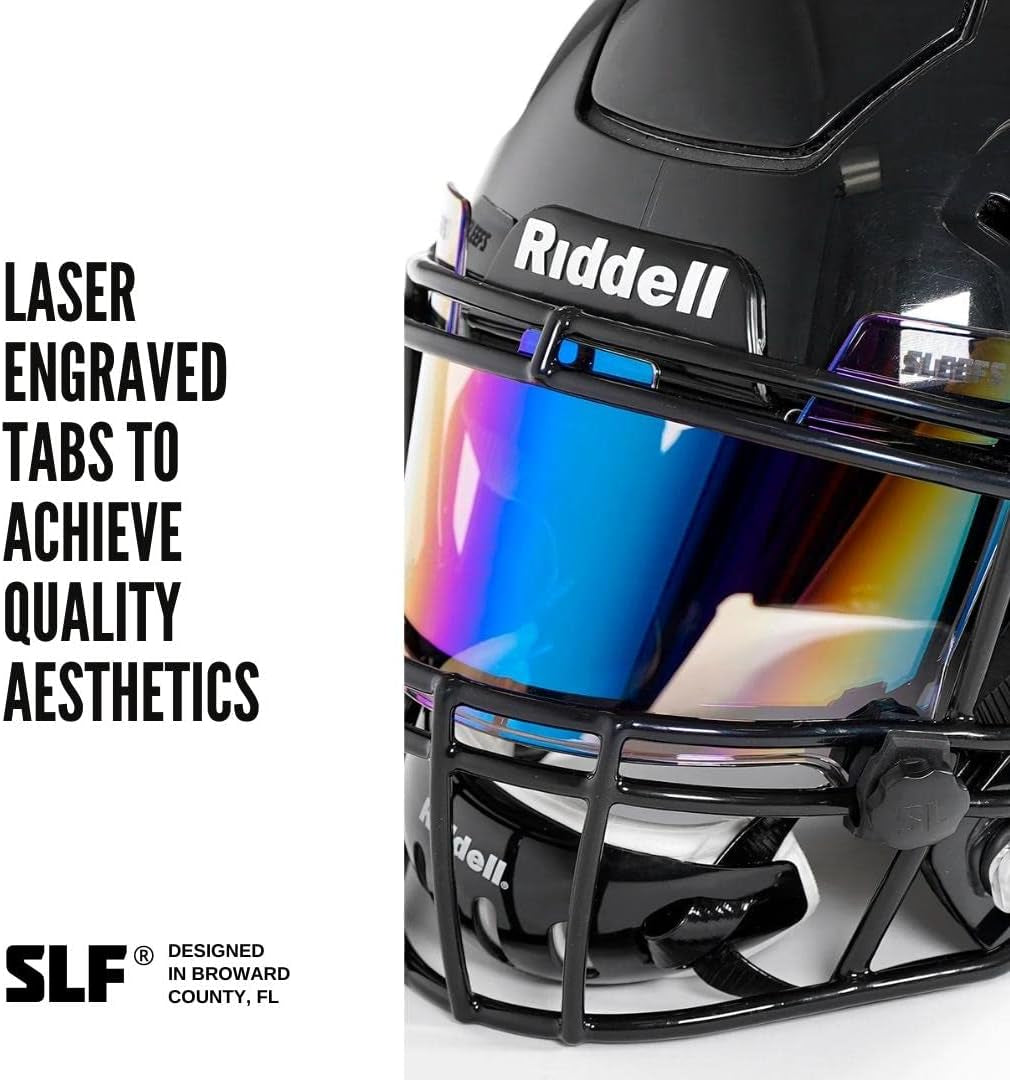 Bifrost Rainbow Football Helmet Eye-Shield Visor