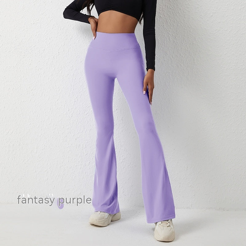 High Waisted Tight And Wide Fitness Pants