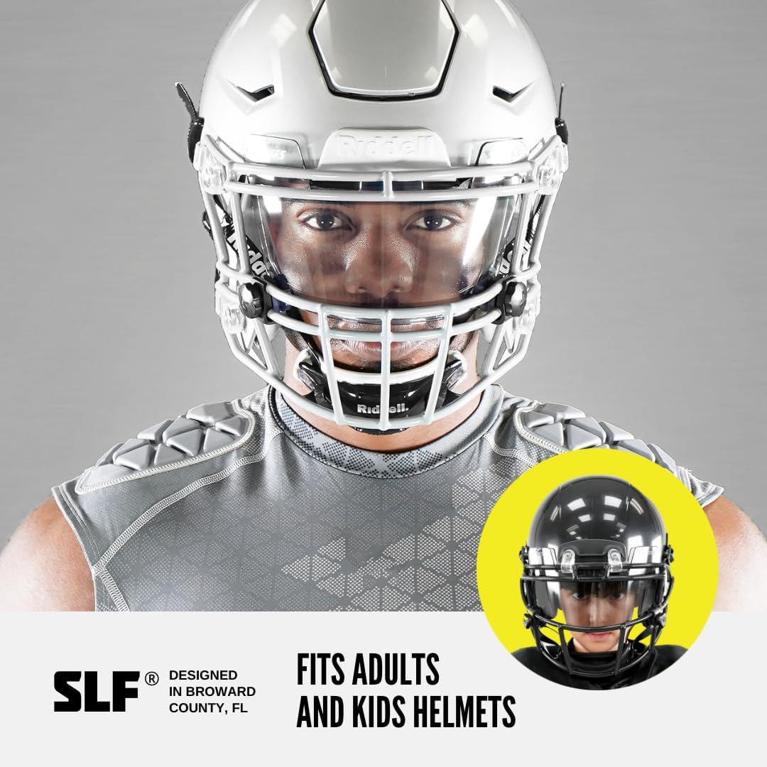 Clear Football Helmet Eye-Shield Visor