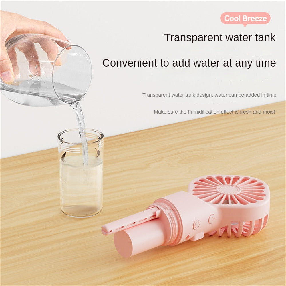 Small Mist Fan Humidification Usb Charging