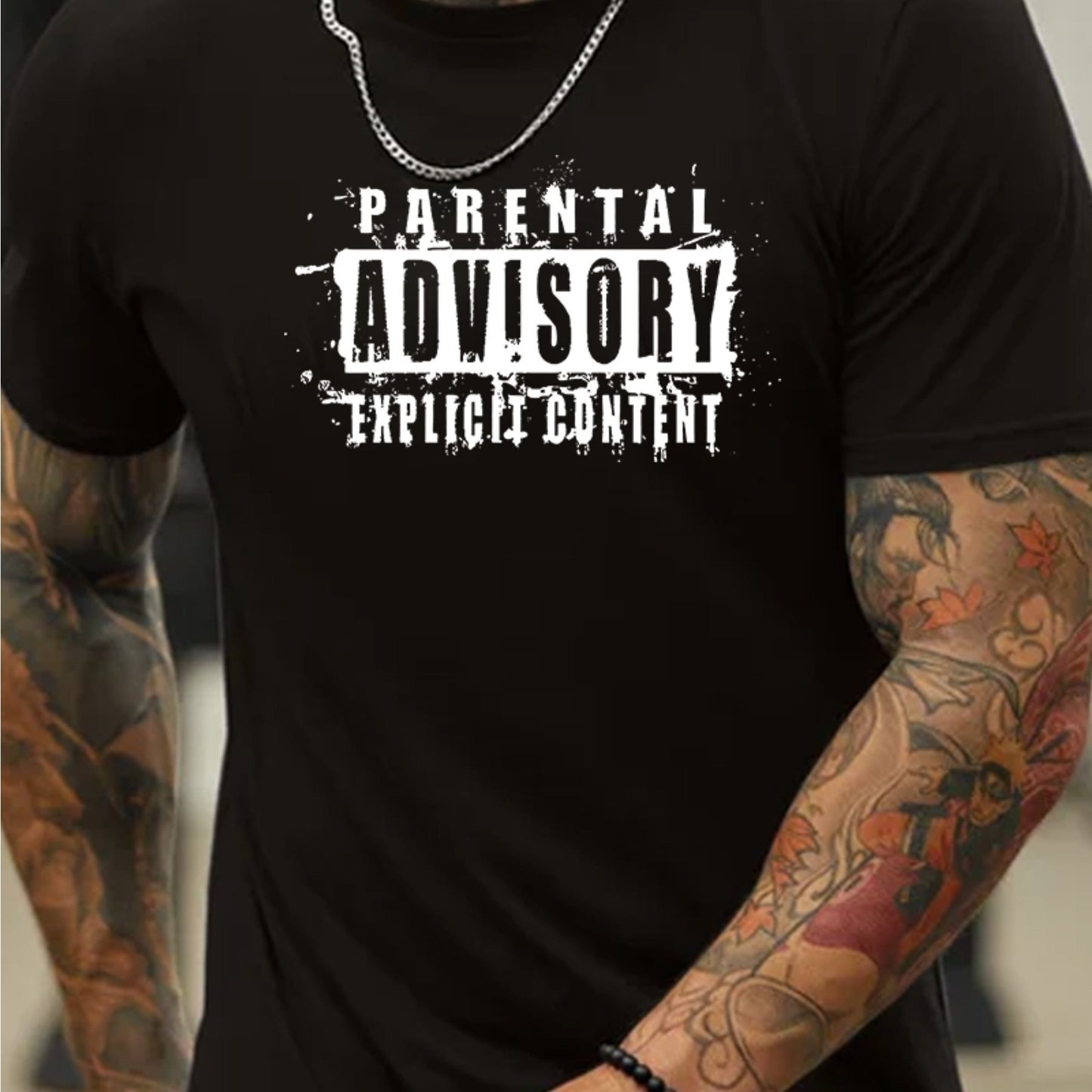 Men's T-shirt, Summer Casual Short Sleeved T-shirt